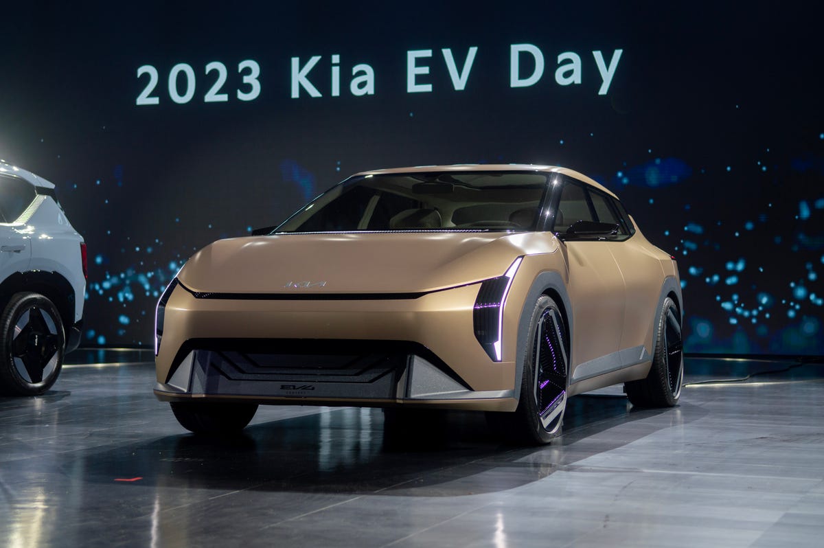 Kia Concept EV4 Is a Wild Take on the Traditional Sedan