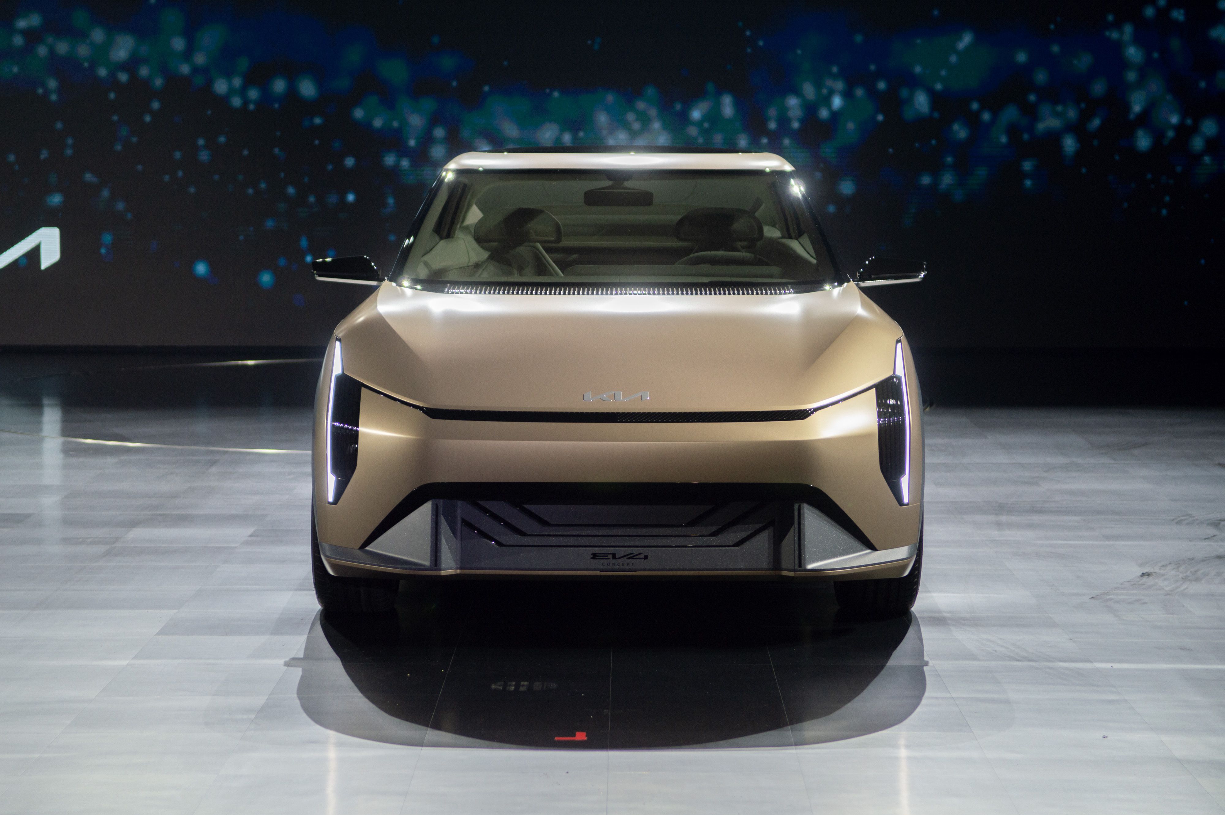 View Photos Of The Kia Concept EV4