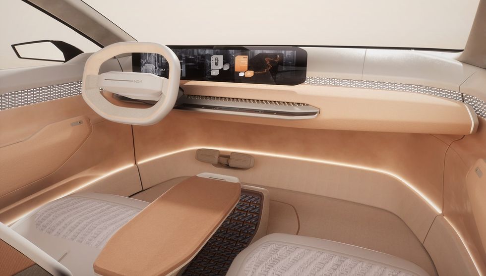 Kia EV4 concept interior