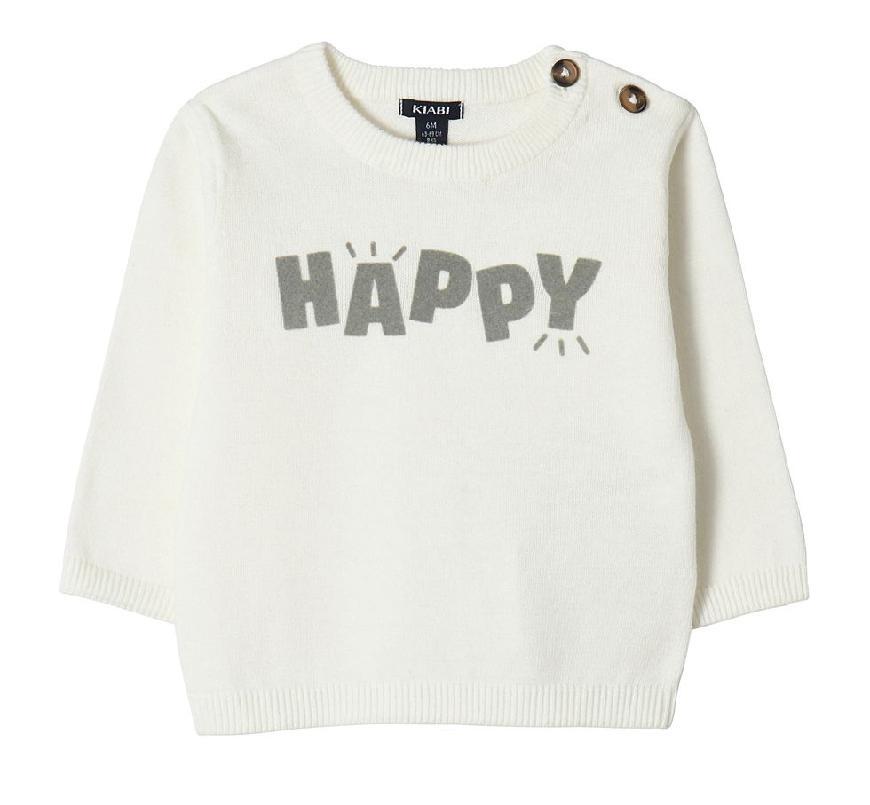 Clothing, White, Sleeve, Long-sleeved t-shirt, T-shirt, Outerwear, Sweater, Jersey, Top, Font, 