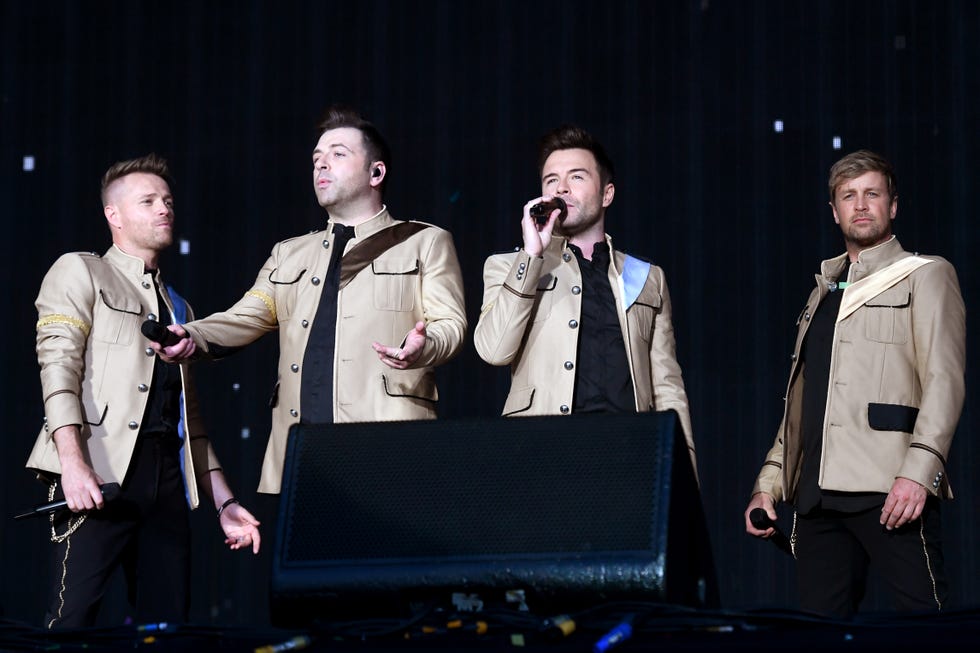 Westlife's Mark Feehily announces the birth of his first child