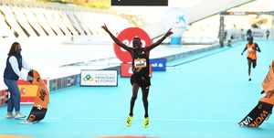 kibiwott kandie gana el medio maraton de valencia