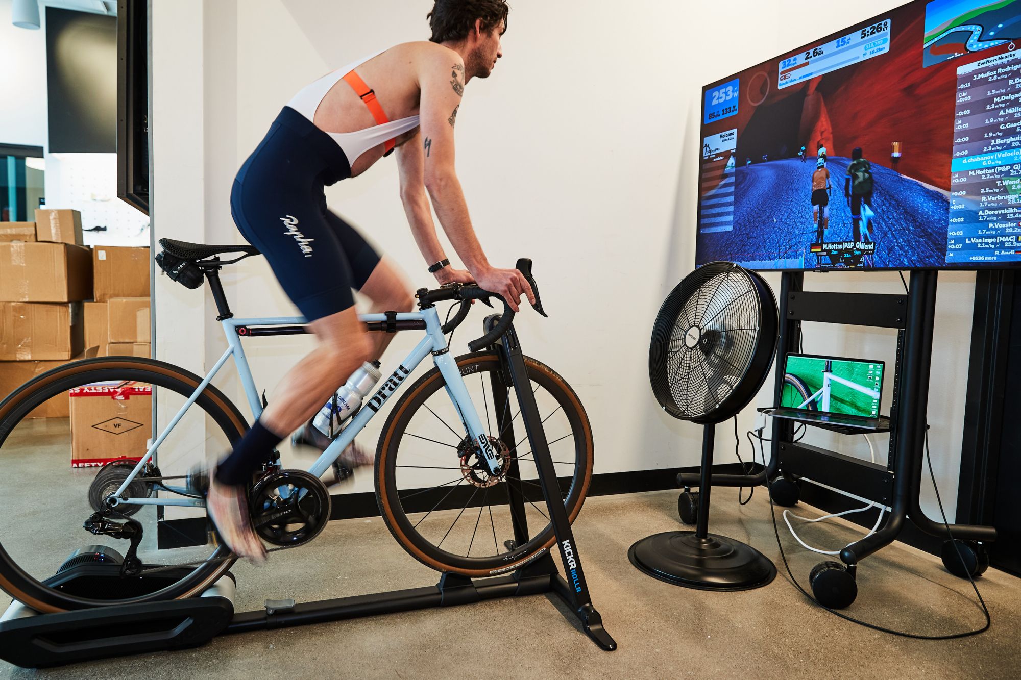 Wheel on hotsell bike trainer