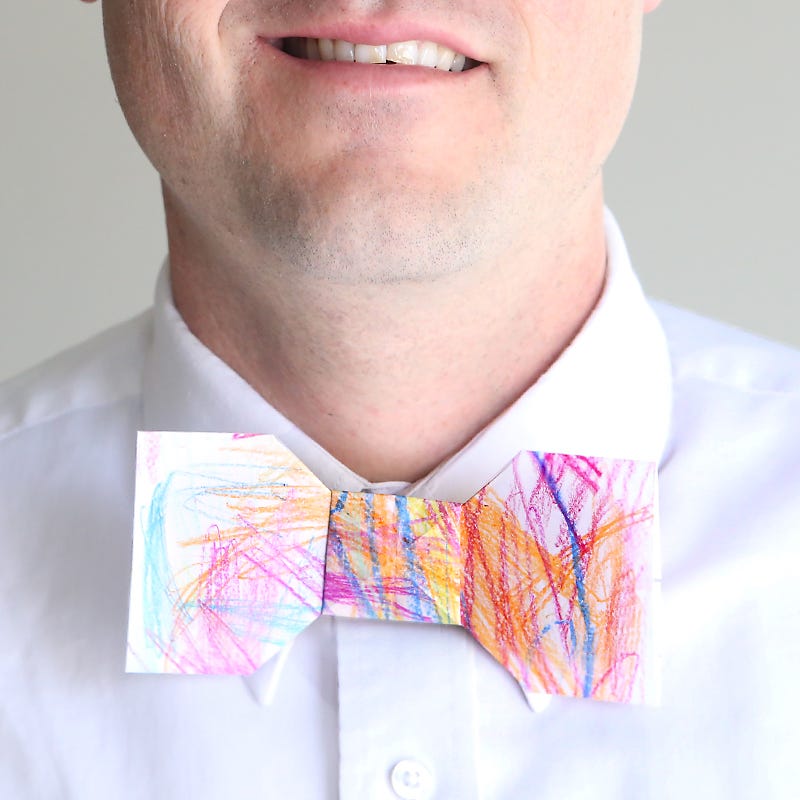 Bowtie - Father's Day Crafts