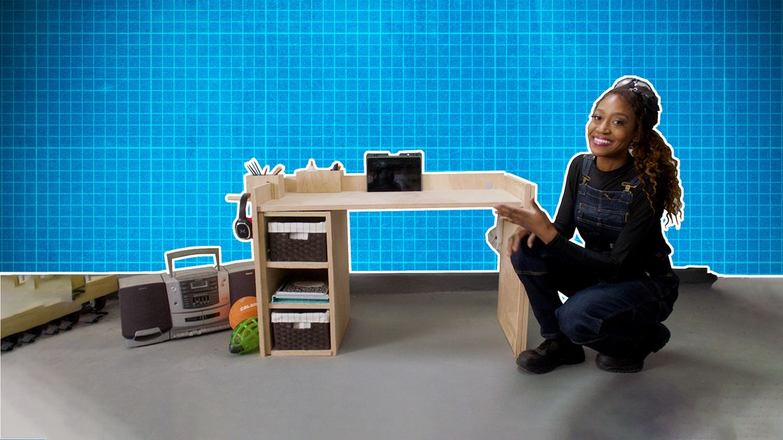 preview for Help Your Kids Build Their Own DIY Desk With These Plans