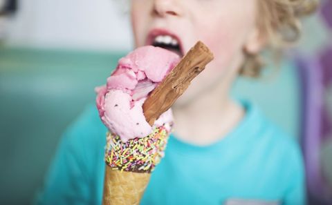 Kid with an Ice Cream