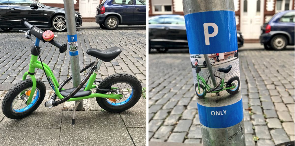 Kids Bike Sticker