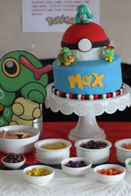 kids birthday party themes pokemon party