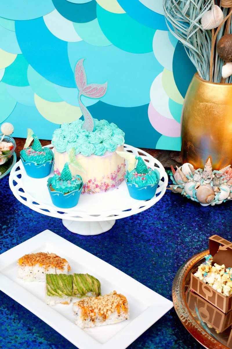 kids birthday party themes mermaid party