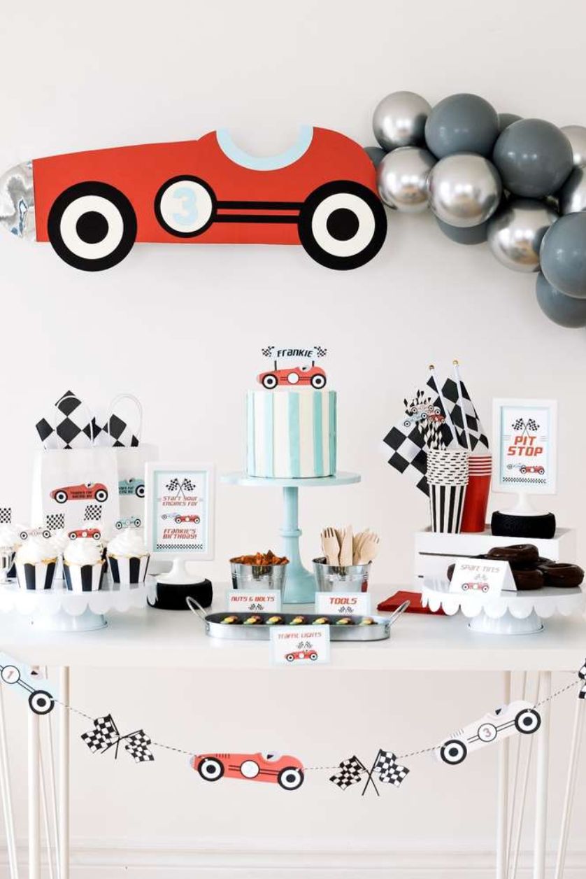 kids birthday party themes car party