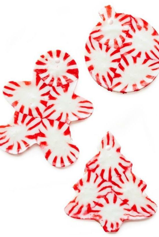 christmas crafts for kids peppermint ornament