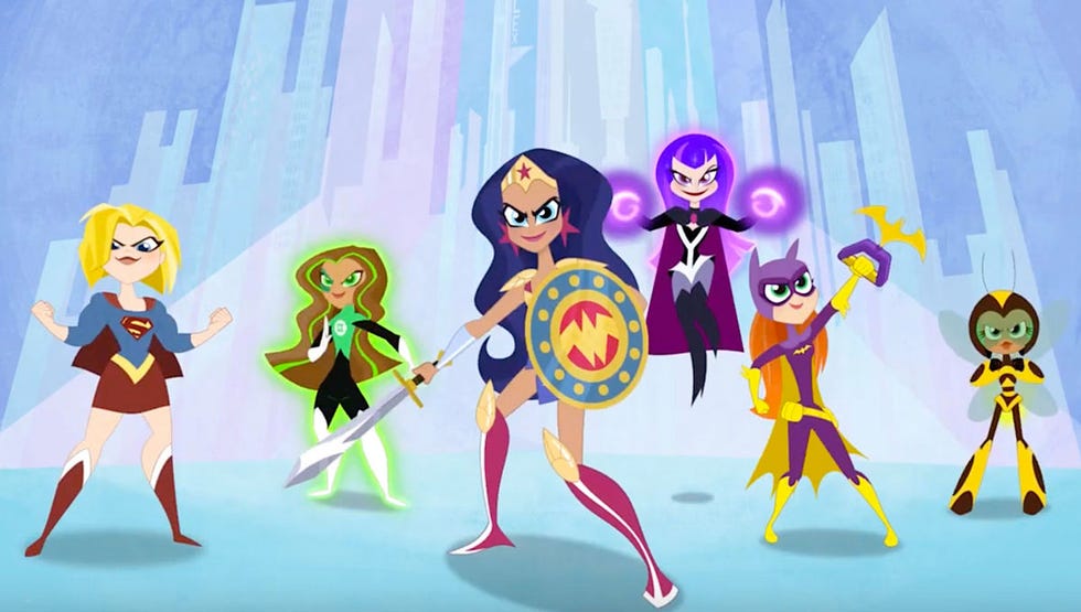 Netflix Kids' Shows -  DC Super Hero Girls