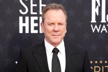 kiefer sutherland at the 2024 annual critics choice awards