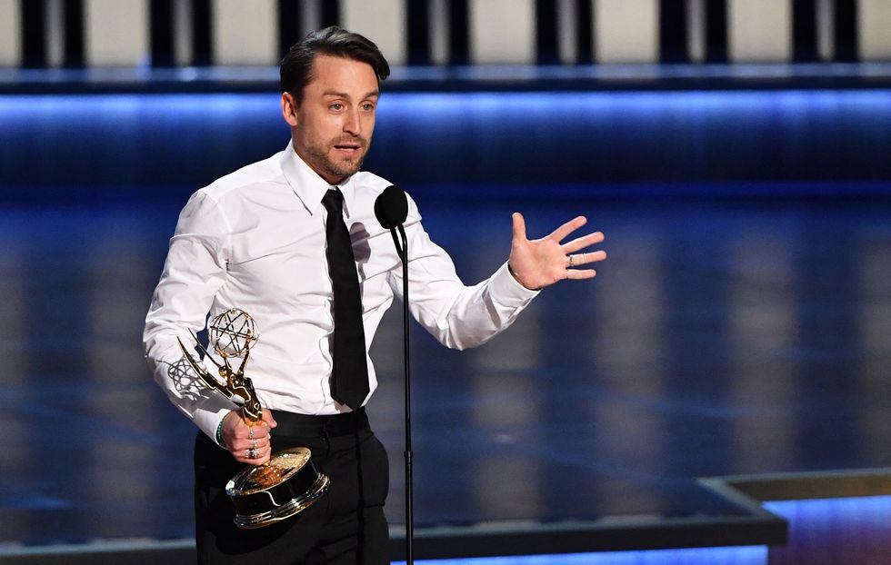 Succession's Kieran Culkin beats costars in Emmy Awards win
