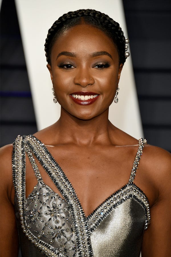 Kiki Layne - Best Updos for Long Hair