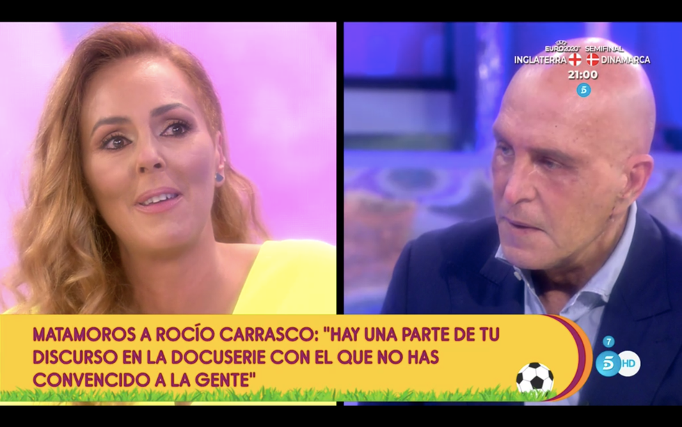 encontronazo entre rocío y kiko