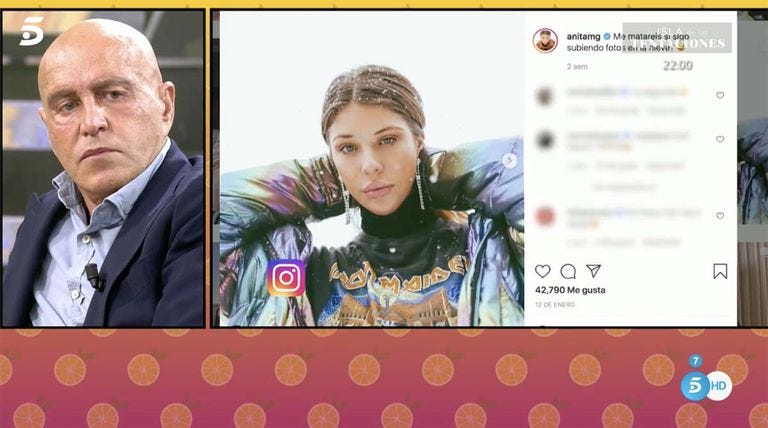kiko matamoros reacciona al desplante de su hija, anita
