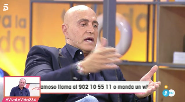 Diego Matamoros, Estela Grande, Kiko Jiménez, Kiko Matamoros, Makoke, Viva la vida, Kiko Matamoros se niega a compartir plató con Makoke, Kiko Matamoros se niega a compartir plató con Makoke, ¿se acabó el buen rollo?, Kiko Matamoros no quiere compartir plató con Makoke, Kiko Matamoros se niega a sentarse con Makoke