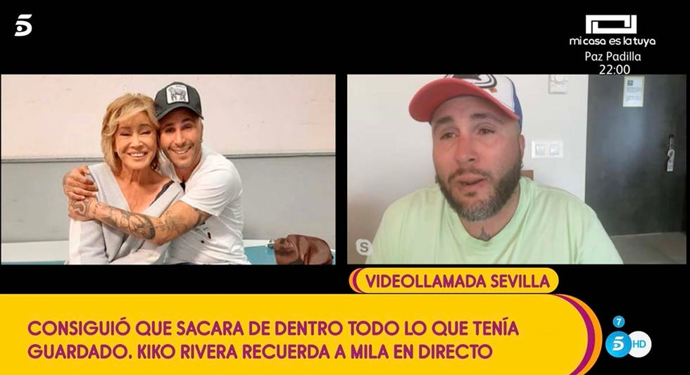 kiko rivera emocionado