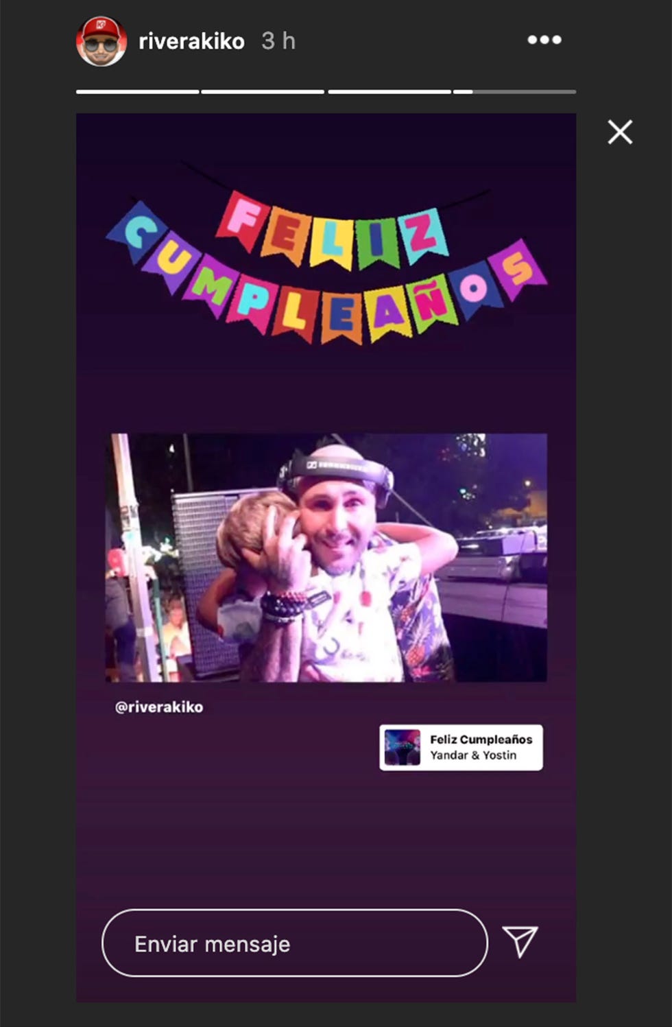 kiko rivera felicita a su hijo francisco, al que tuvo con jessica bueno, el día de su octavo cumpleaños