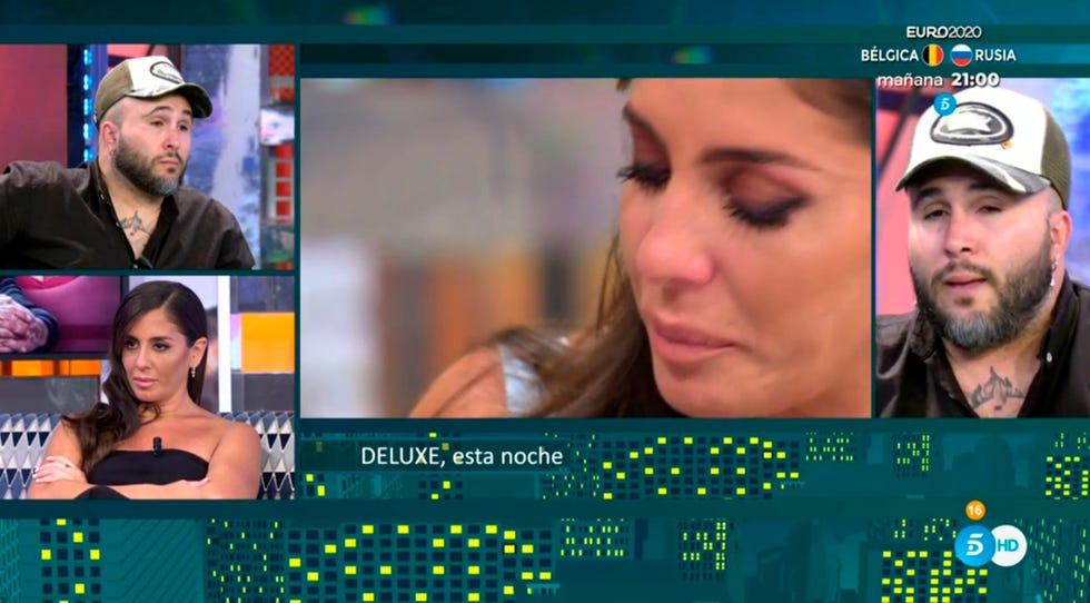 kiko rivera y anabel pantoja, tenso cara a cara en 'viernes deluxe'