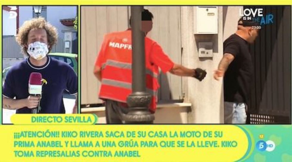 kiko rivera le devuelve la moto a anabel