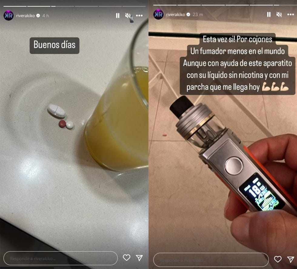 el dj toma medicación y deja de fumar