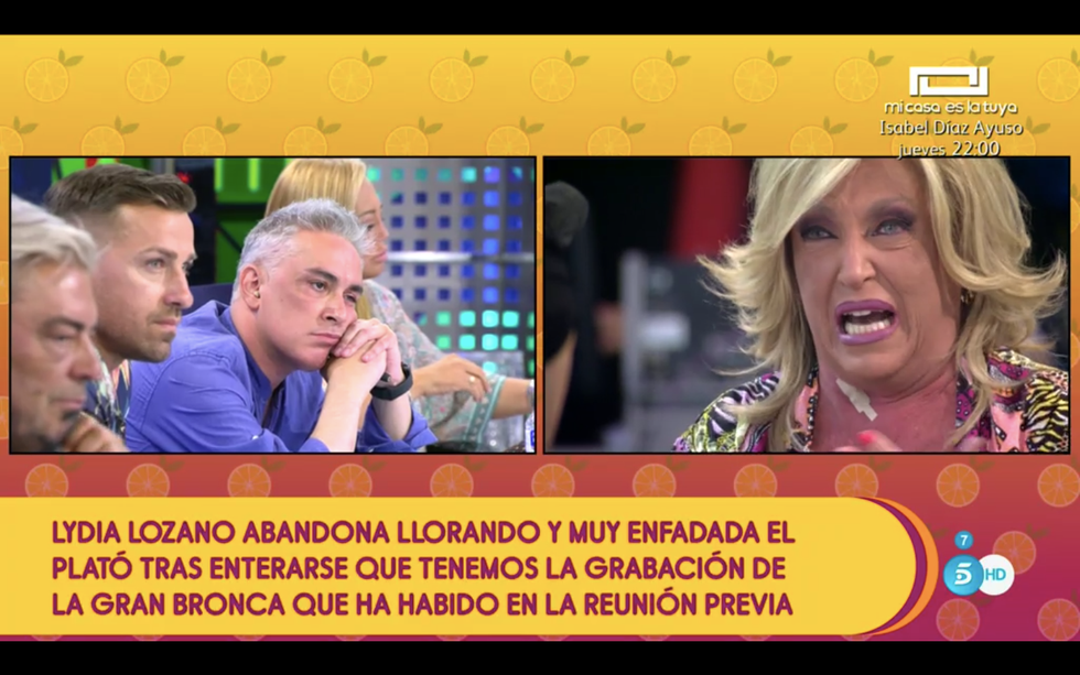 monumental bronca entre lydia lozano y kiko hernández