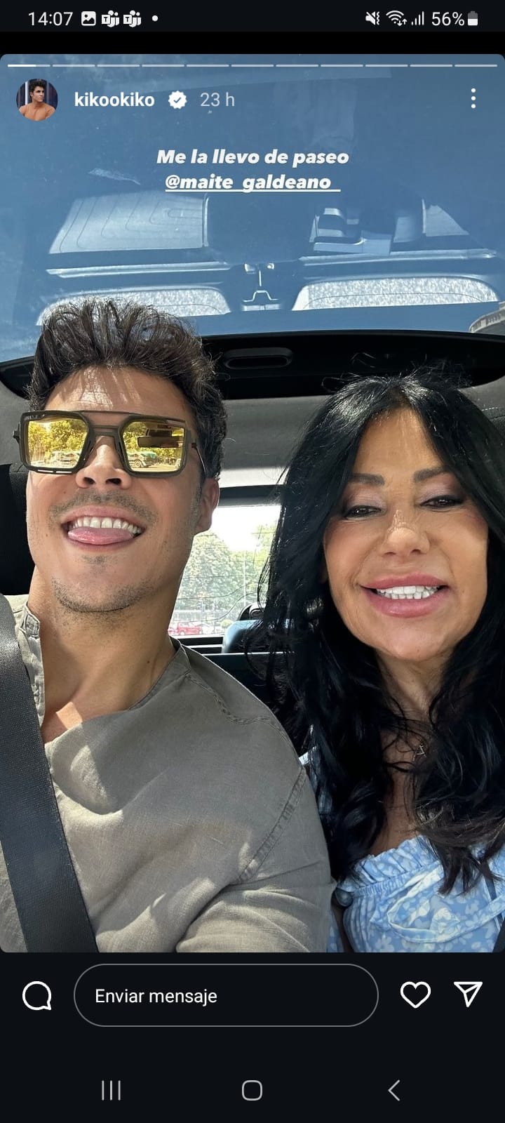 kiko jiménez y maite galdeano