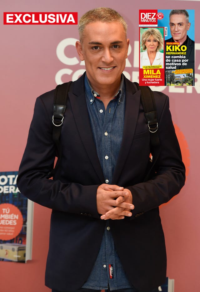el colaborador de sálvame en la portada de diez minutos con su mudanza