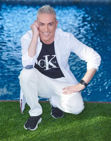 el colaborador posa para diez minutos y habla de su carrera en la tele