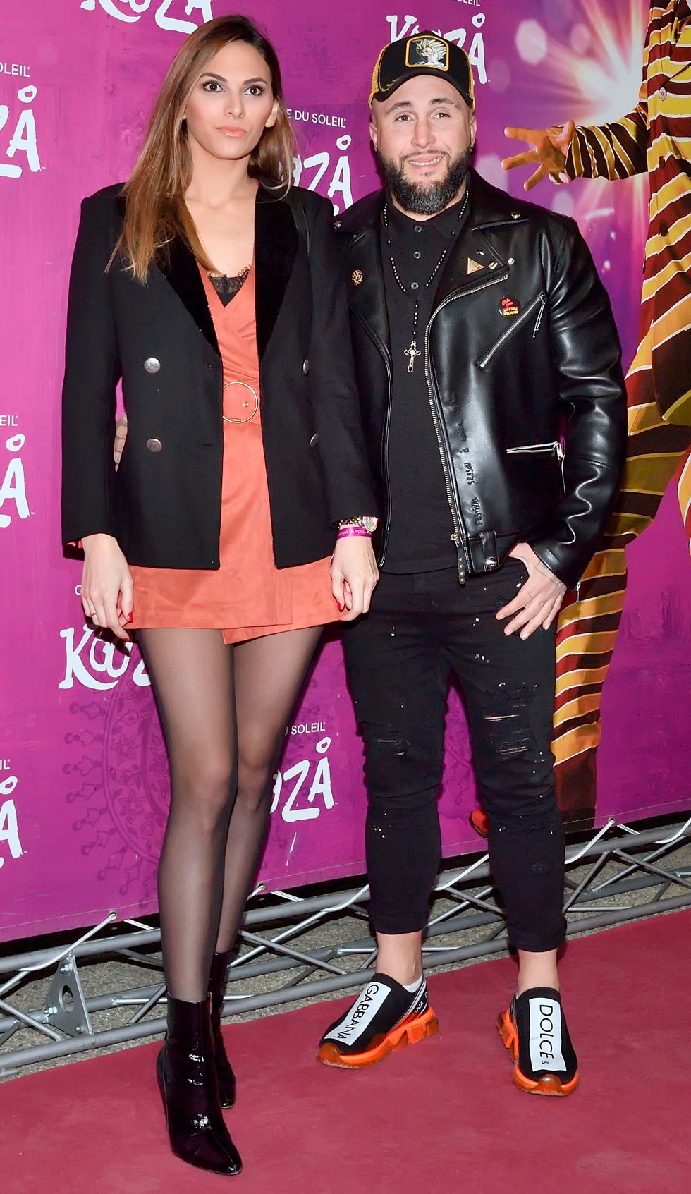 Irene Rosales y Kiko Rivera en el estreno de 'Kooza' del Cirque du Soleil en Sevilla