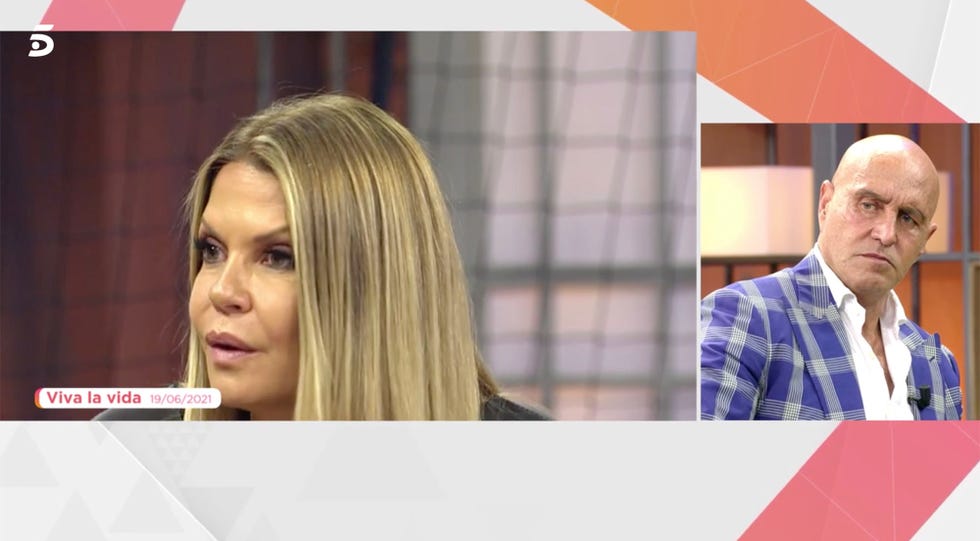 el colaborador habla de su ex makoke desde el plató de telecinco