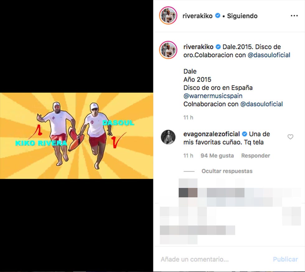 Kiko Rivera recibe un mensaje de su cuñada, Eva González