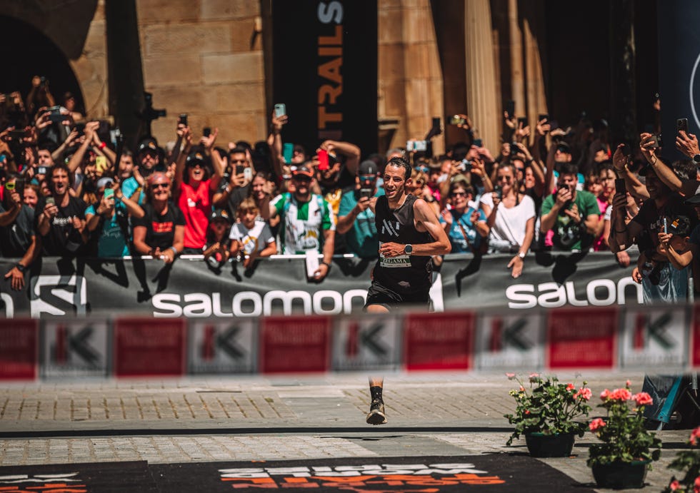 kilian jornet en la zegama