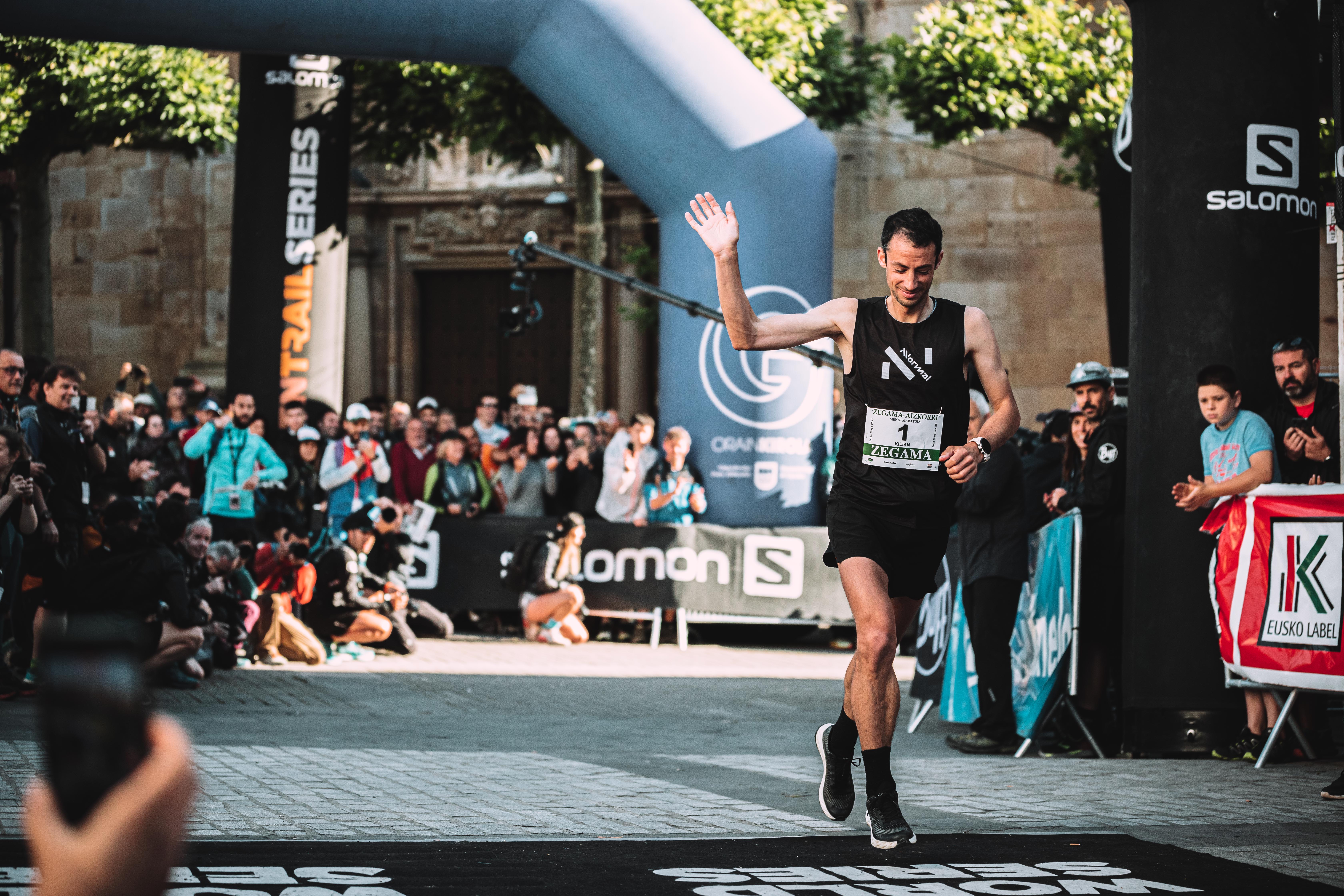 kilian jornet en la zegama aizkorri 2022
