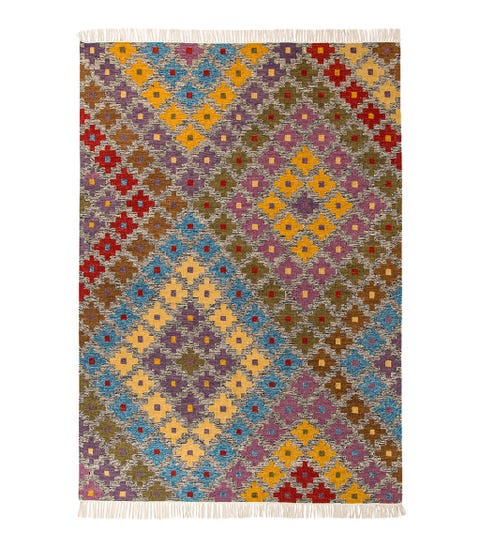 Alfombra Kilim Datura, de El Corte Inglés Alfombra Kilim Datura, de El Corte Inglés