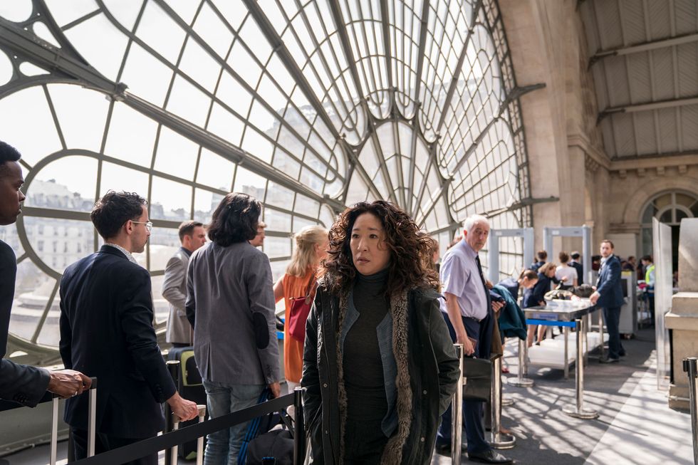 A preview image for Killing Eve's second season.