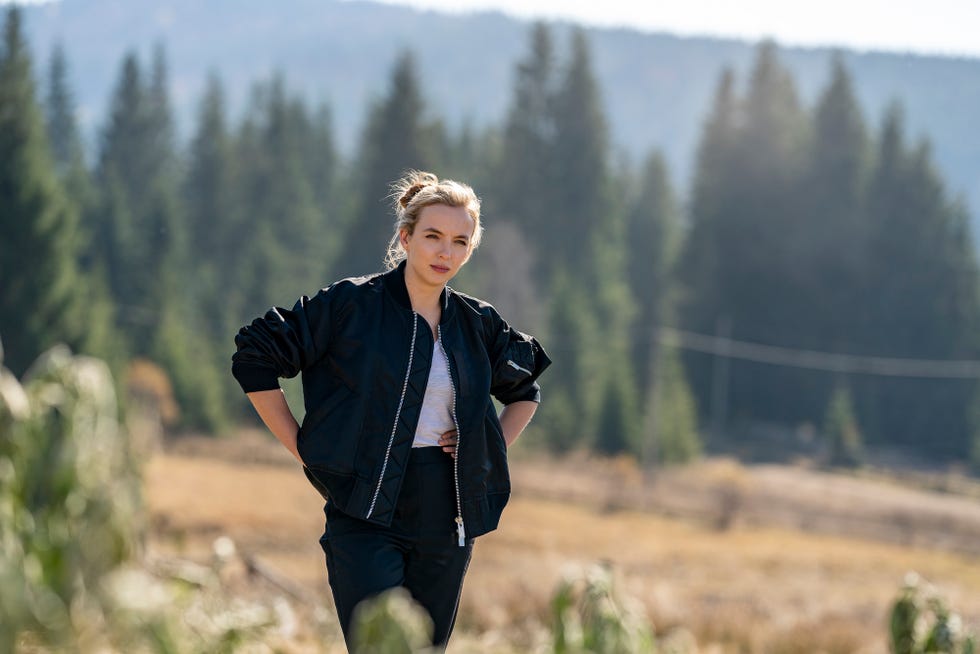 jodie comer as villanelle in killing eve season 3, episode 5