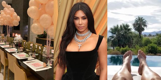 Kim Kardashian shows off special birthday gifts sent by her loved ones : r/ kardashians