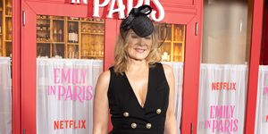 "emily in paris" by netflix   season 3 world premiere  inside photocall at theatre des champs elysees in paris