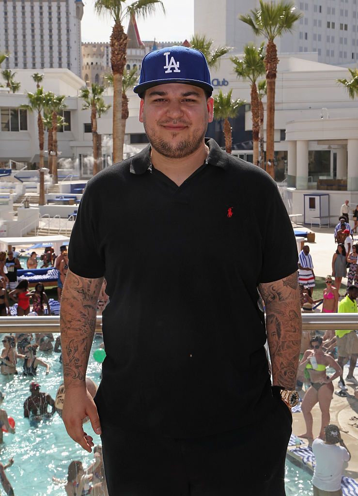 Kim Kardashian Posts Rare Photo of Rob Kardashian on Kris' Birthday