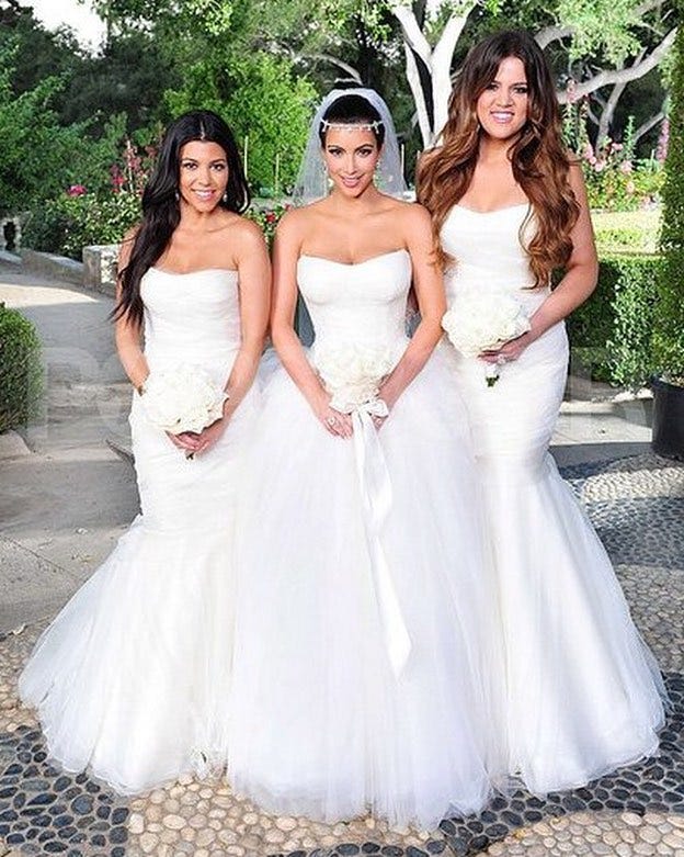 Wedding dress, Gown, Dress, Bride, Clothing, Bridal party dress, Bridal clothing, Photograph, Shoulder, Strapless dress, 