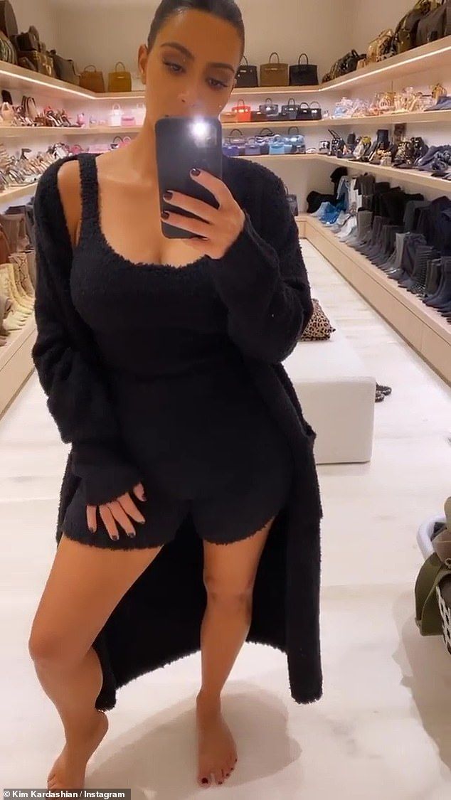 Kim Kardashian shares pics of her £500,000 bag wardrobe