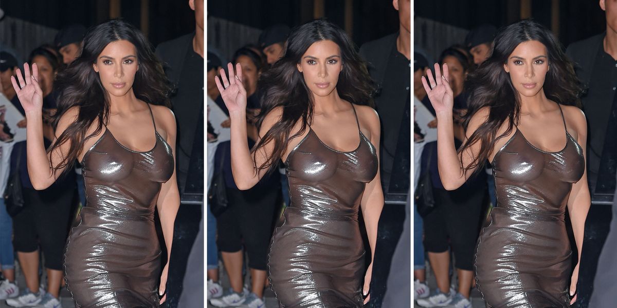 Kim Kardashian Doesn't Care About Showing Her Nipples