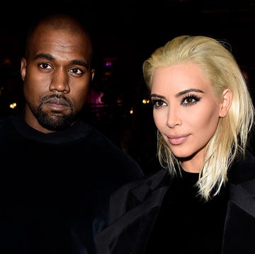 Balmain : Front Row - Paris Fashion Week Womenswear Fall/Winter 2015/2016 kim and kanye 2016