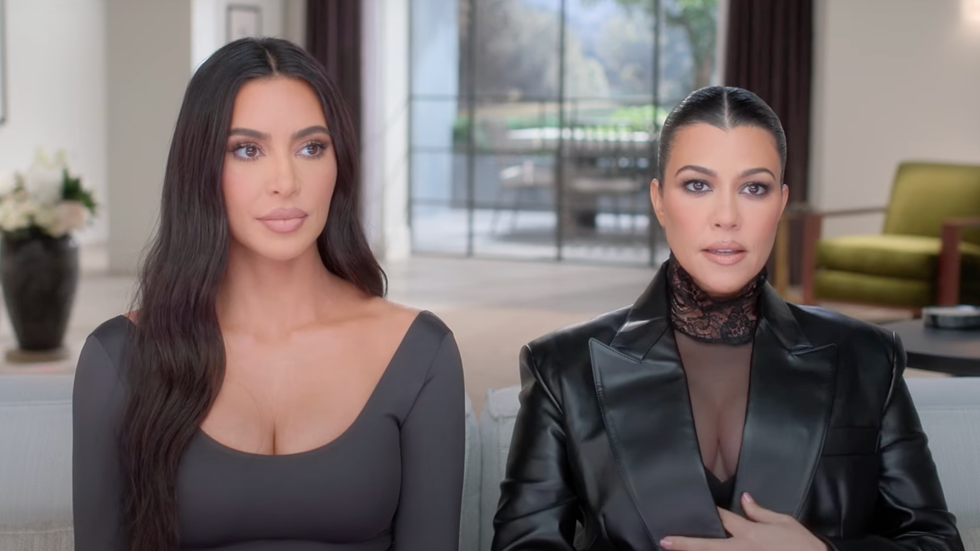 Kim und Kourtney Kardashian im Trailer zur vierten Staffel der Kardashians