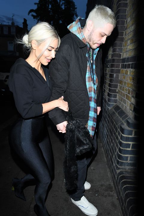 kim kardashian and pete davidson in london on may 30, 2022