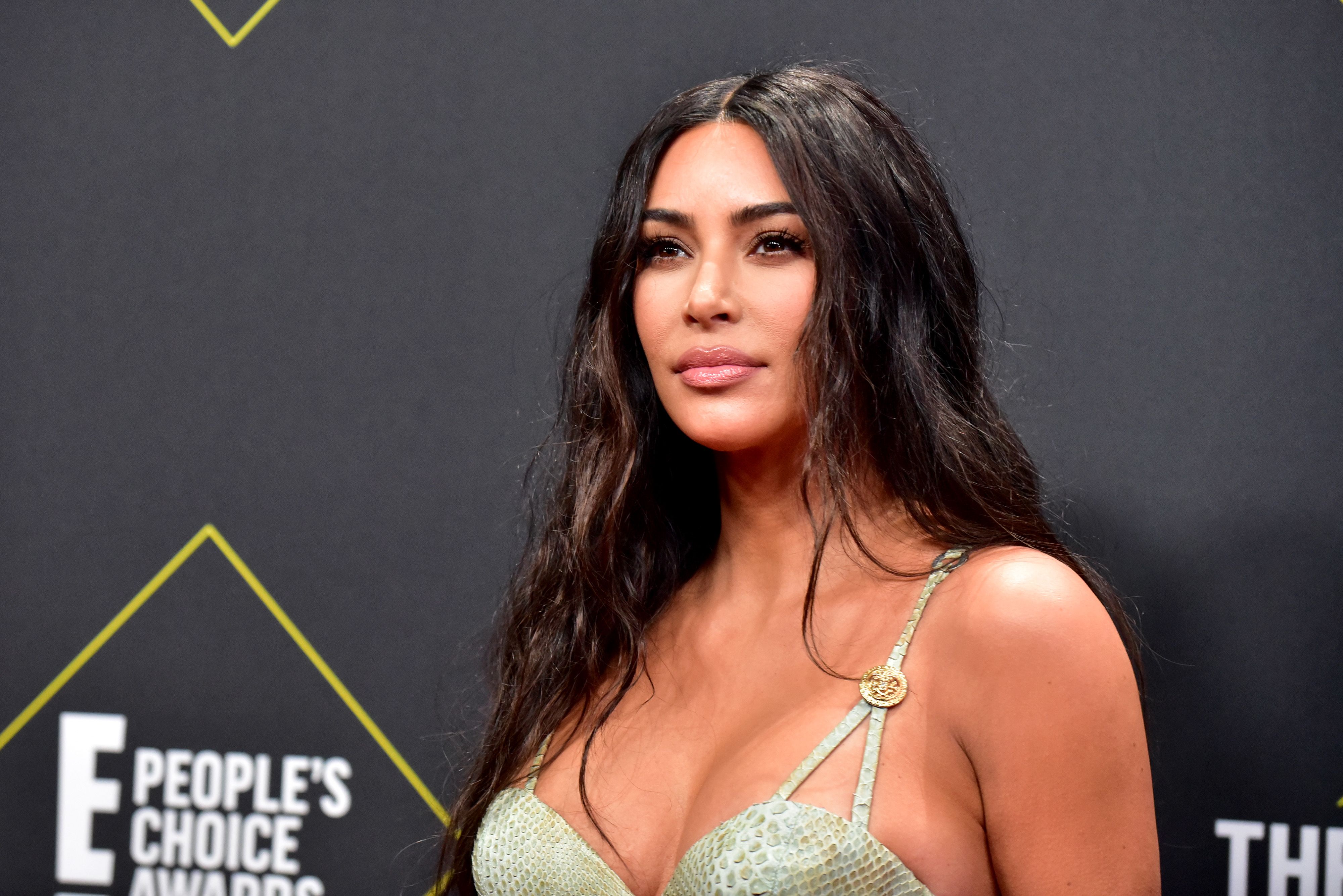 Kim Kardashian Is Using 'Creamy Velvet' Instead of Wrapping Paper