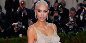 kim kardashian the 2022 met gala celebrating "in america an anthology of fashion" arrivals